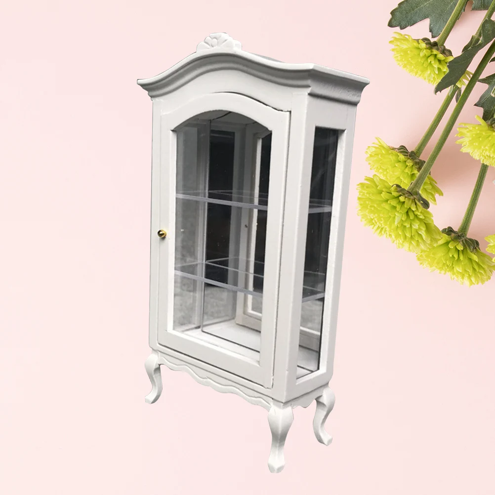 Mini Pure White Cabinet 1/12 Adornment Furniture House Accessories Kid Pretend Play Toy
Mini Pure White Cabinet 1/12 Adornment Furniture House Accessories Kid Pretend Play Toy