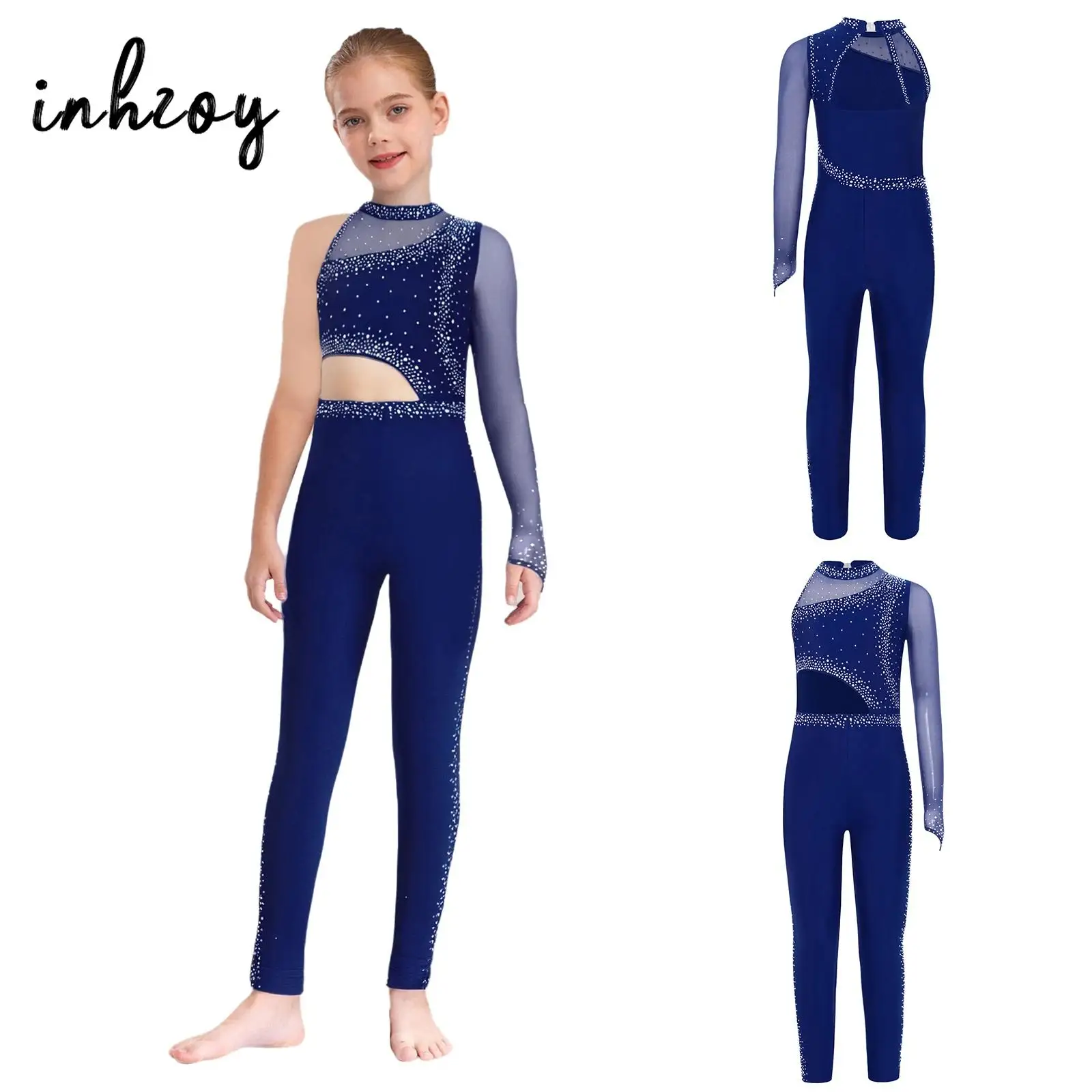 Комбинезон для балета и гимнастики для девочек, танцевальный костюм для фигурного катания, прозрачная сетка с вырезом и стразами, спортивная одежда, трико для йоги, всего тела
Комбинезон для балета и гимнастики для девочек, танцевальный костюм для фигурного катания, прозрачная сетка с вырезом и стразами, спортивная одежда, трико для йоги, всего тела