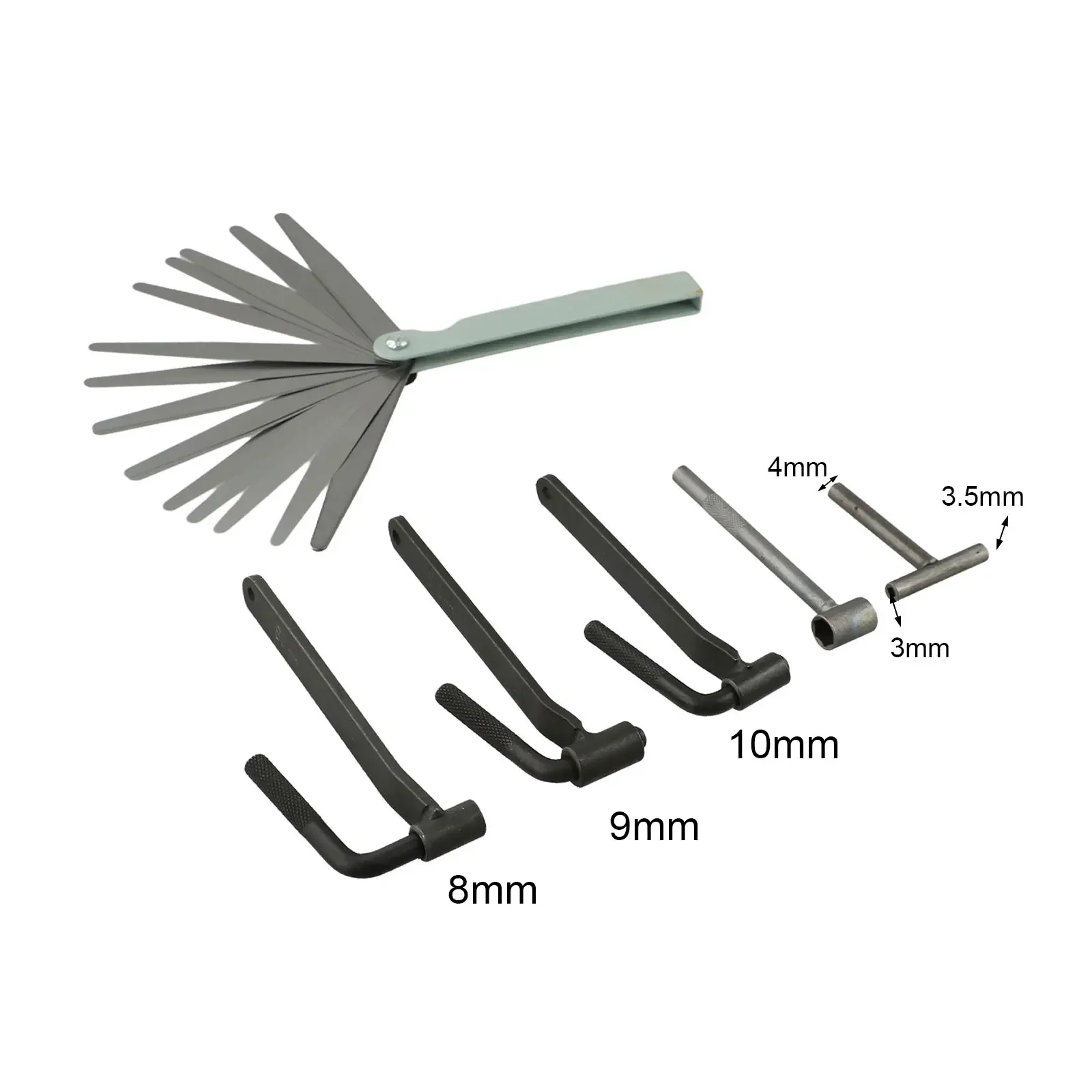 A must have Complete 6 Piece Motorcycle Engine Valve Tool Set for DIY Enthusiasts & Professional Mechanics Alike
A must have Complete 6 Piece Motorcycle Engine Valve Tool Set for DIY Enthusiasts & Professional Mechanics Alike