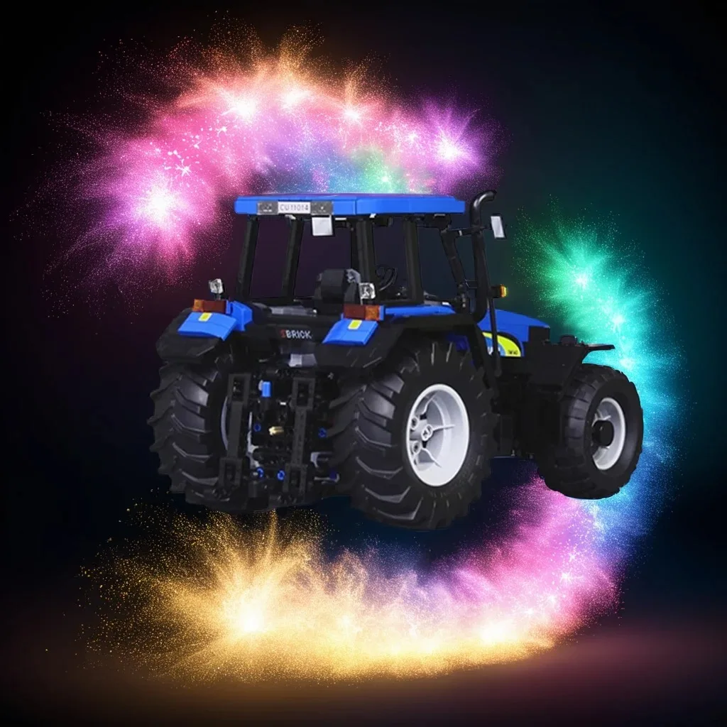 1150 Pcs New Holland TM 140 Agricultural Tractor Custom MOC Creation Building BlocksToys Gift
1150 Pcs New Holland TM 140 Agricultural Tractor Custom MOC Creation Building BlocksToys Gift