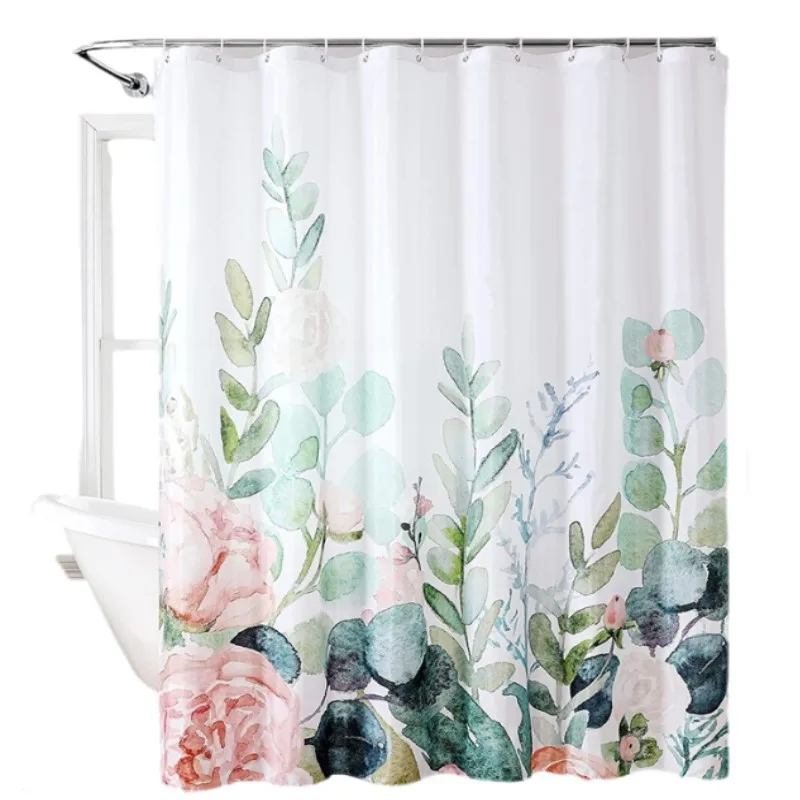 Sage Green Eucalyptus Leaf Shower Curtain Spring Botanical Watercolor Design Waterproof Bathroom Curtain for Bathtub Home Decor
Sage Green Eucalyptus Leaf Shower Curtain Spring Botanical Watercolor Design Waterproof Bathroom Curtain for Bathtub Home Decor