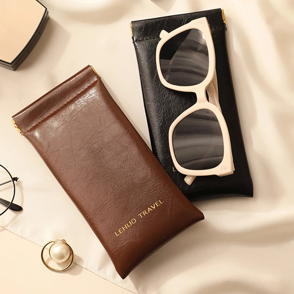 Mini PU Leather Glasses Storage Pouch Data Cable Makeup Brush Organise Automatic Closed Shades Protective Cover Soft Eyewear Bag
Mini PU Leather Glasses Storage Pouch Data Cable Makeup Brush Organise Automatic Closed Shades Protective Cover Soft Eyewear Bag