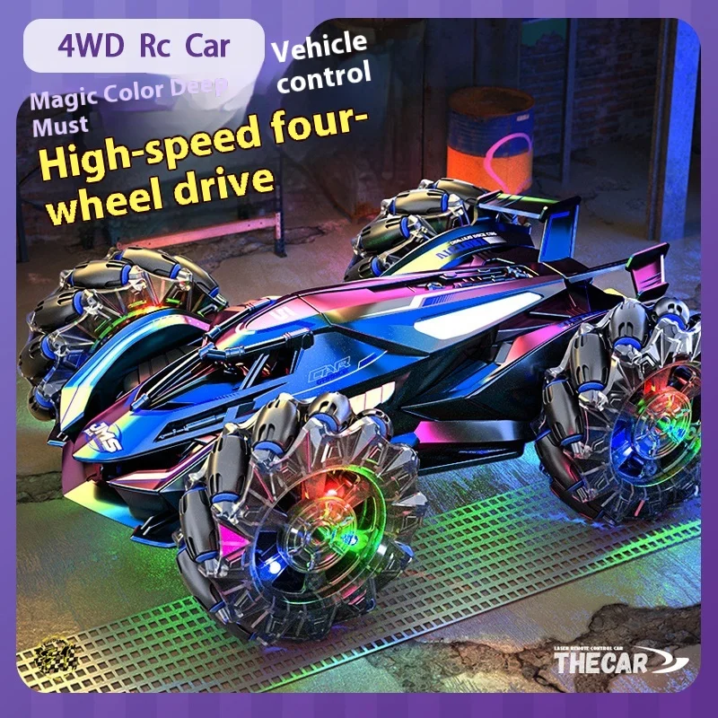 Drift 585-84 4WD Rc Car Remote Control Car Stunt Lighting Racing Car 2.4G Rc Induction Off-Road Vehicle Children'S Toy Gift
Drift 585-84 4WD Rc Car Remote Control Car Stunt Lighting Racing Car 2.4G Rc Induction Off-Road Vehicle Children'S Toy Gift