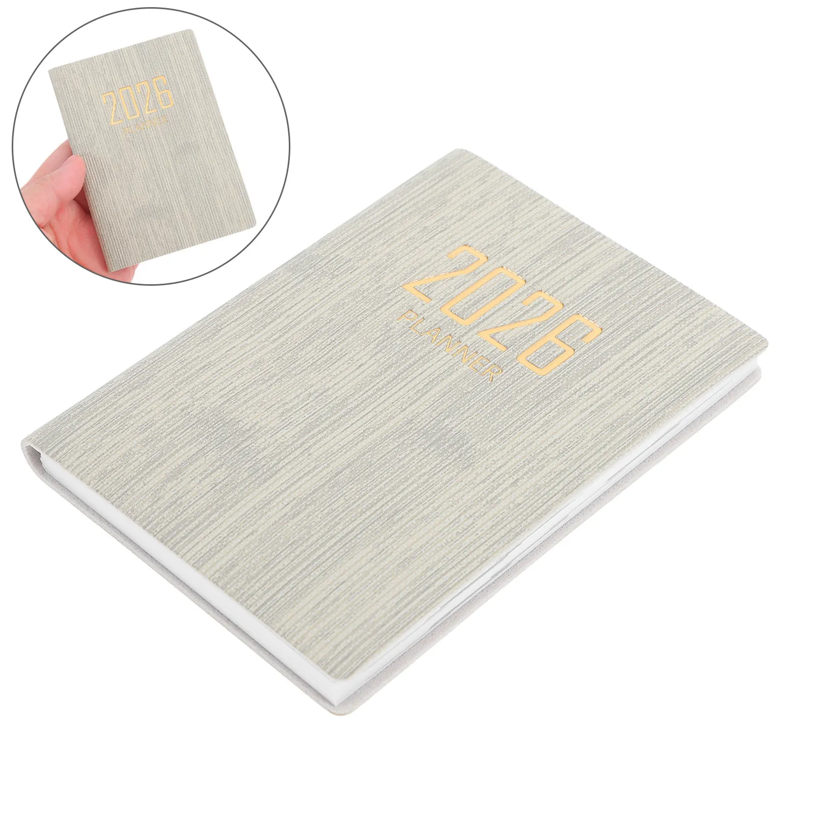 2026 Portable Pocket Planner A7 Mini Daily Weekly Monthly Agenda Notebook Thick Smooth Paper PU Cover Student Business
2026 Portable Pocket Planner A7 Mini Daily Weekly Monthly Agenda Notebook Thick Smooth Paper PU Cover Student Business