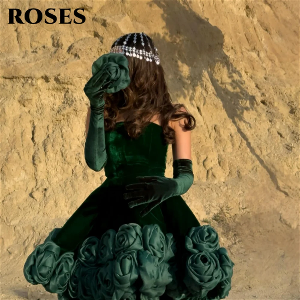 ROSES Red Prom Dress Sexy Strapless Robe De Soirée Ball Gown With 3D Flowers Evening Dresses With Gloves Formal Gowns Customized
ROSES Red Prom Dress Sexy Strapless Robe De Soirée Ball Gown With 3D Flowers Evening Dresses With Gloves Formal Gowns Customized