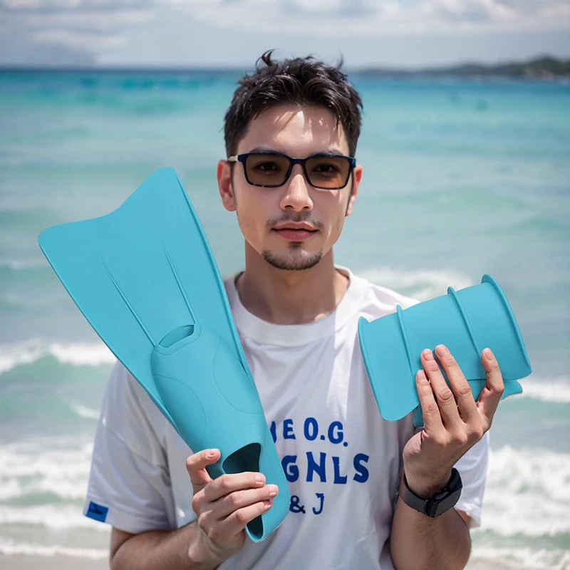 Adult Professional TPR Diving Fins: 3D Comfort, Non - Slip Bottom & Efficient Drainage for Snorkeling, Diving Training & Sea
Adult Professional TPR Diving Fins: 3D Comfort, Non - Slip Bottom & Efficient Drainage for Snorkeling, Diving Training & Sea