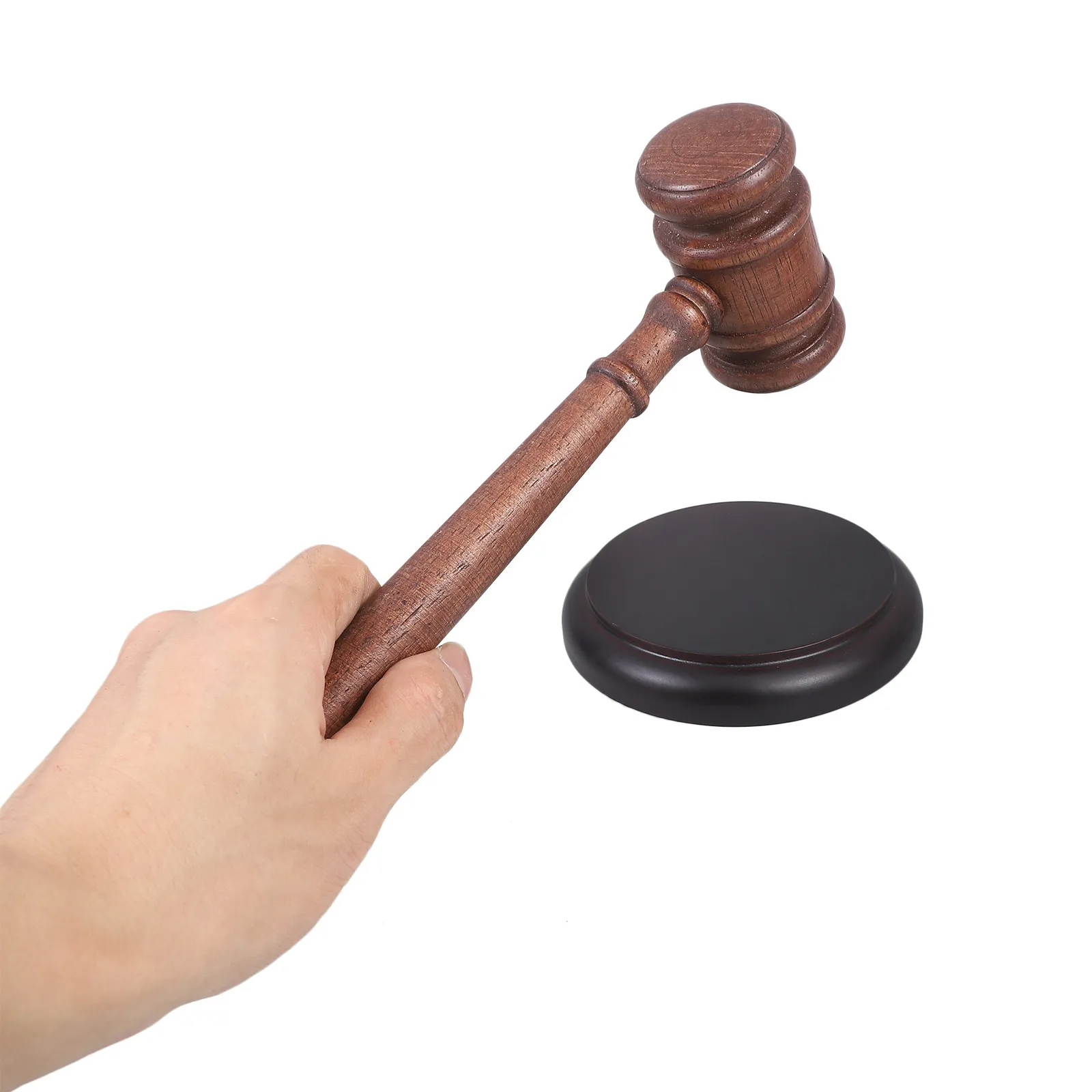 1Set Classic Retro Auction Hammer Wooden Gavel Set with Sound Block Base for Judge Lawyer Courtroom Collection Comfort Grip
1Set Classic Retro Auction Hammer Wooden Gavel Set with Sound Block Base for Judge Lawyer Courtroom Collection Comfort Grip