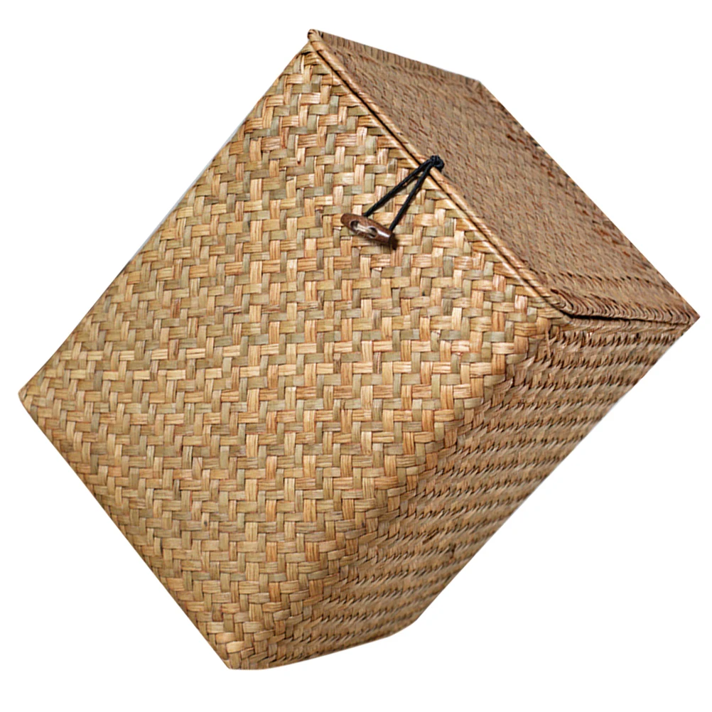 Handmade Seagrass Storage Box Woven Basket for Cosmetics Home Organization Natural Decorative Container Storage
Handmade Seagrass Storage Box Woven Basket for Cosmetics Home Organization Natural Decorative Container Storage