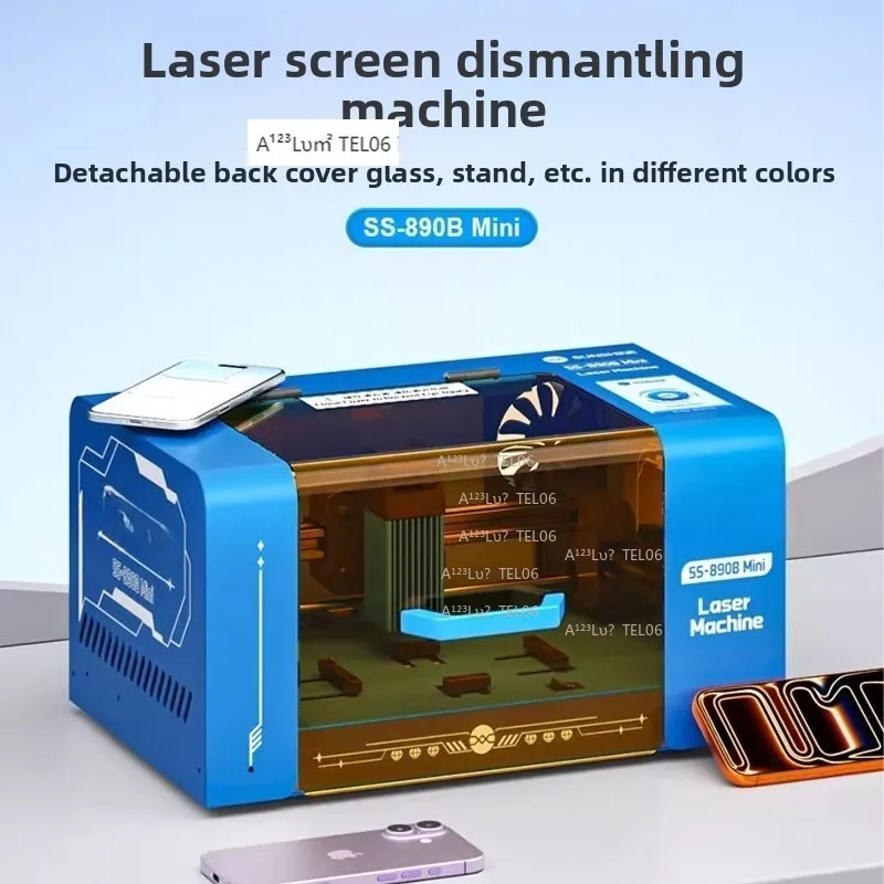 SUNSHINE SS-890B Mini Laser Dismantling Machine, 174x87mm Work Area, HD Touchscreen, for Phone Repair & Back Glass Frame Removal
SUNSHINE SS-890B Mini Laser Dismantling Machine, 174x87mm Work Area, HD Touchscreen, for Phone Repair & Back Glass Frame Removal