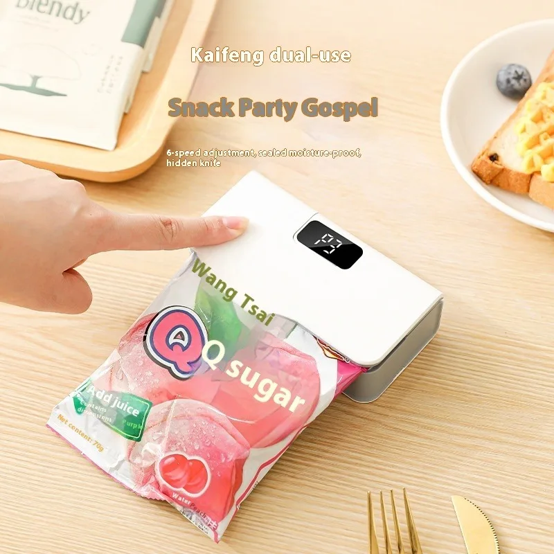 Mini Sealer Machine 2 in 1 Food Bag Cutter & Closer Portable Snack Moisture Proof Multi-Temperature Sealing Tool for Chips Nuts
Mini Sealer Machine 2 in 1 Food Bag Cutter & Closer Portable Snack Moisture Proof Multi-Temperature Sealing Tool for Chips Nuts