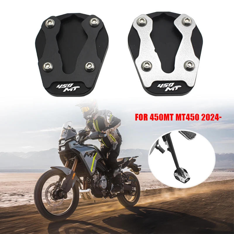 For CFMOTO 450MT MT450 CNC Kickstand Enlarge Plate Foot Side Stand Enlarger Extension Support Pad CF 450 MT 2024 2025 Motorcycle
For CFMOTO 450MT MT450 CNC Kickstand Enlarge Plate Foot Side Stand Enlarger Extension Support Pad CF 450 MT 2024 2025 Motorcycle