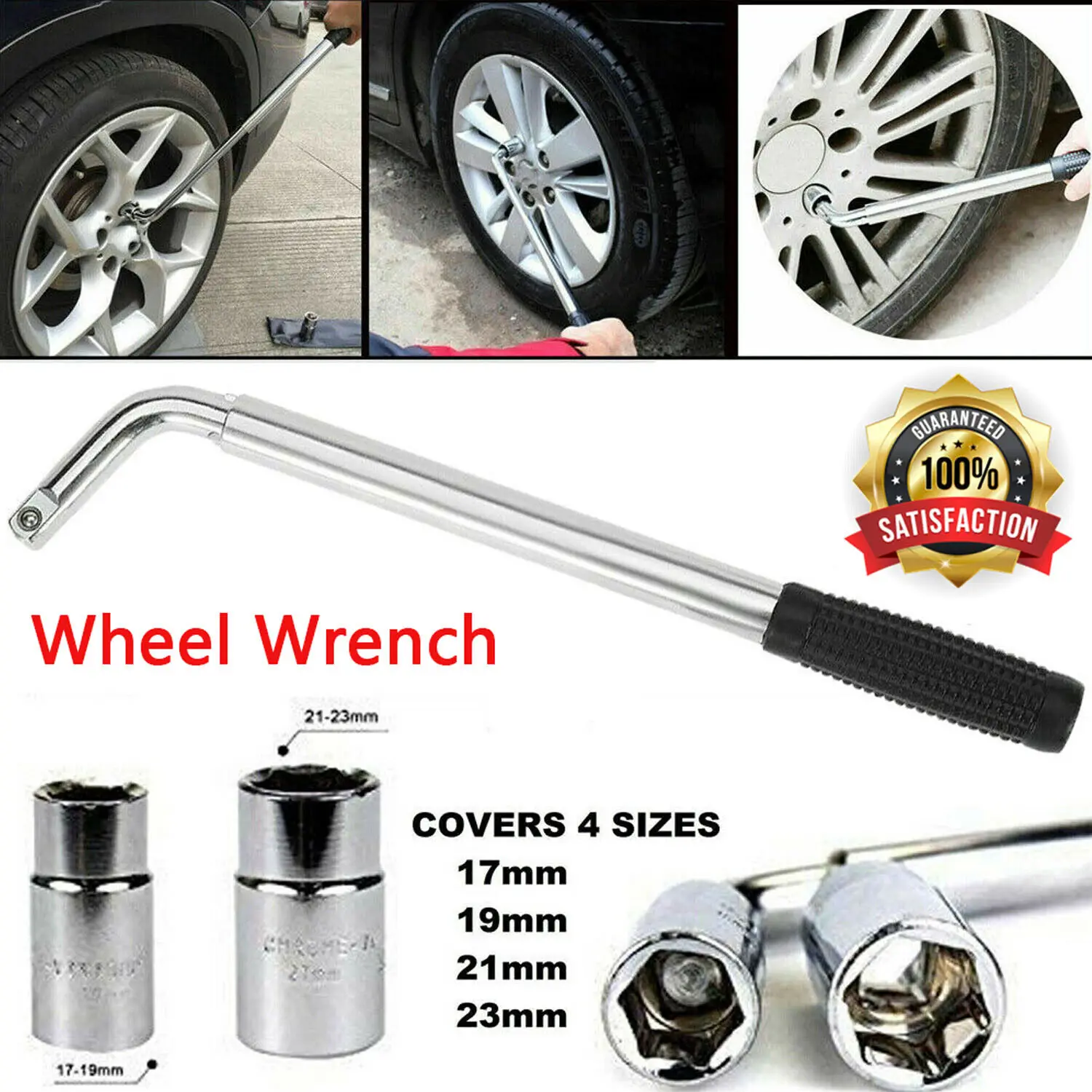 Ключ для гаек с проушинами (17/19 мм) и (21/23 мм) для фургона, автомобильная скоба, выдвижная головка для колес, шина
Ключ для гаек с проушинами (17/19 мм) и (21/23 мм) для фургона, автомобильная скоба, выдвижная головка для колес, шина