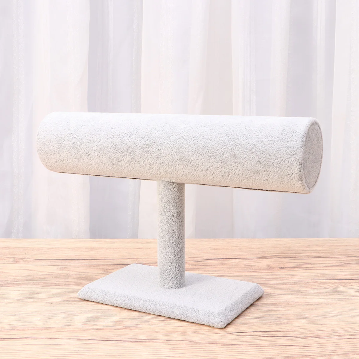 Подставка для браслетов Т-образная стойка-органайзер для ювелирных изделий для хранения ожерелья и часов Серый инструмент для демонстрации ювелирных изделий
Подставка для браслетов Т-образная стойка-органайзер для ювелирных изделий для хранения ожерелья и часов Серый инструмент для демонстрации ювелирных изделий