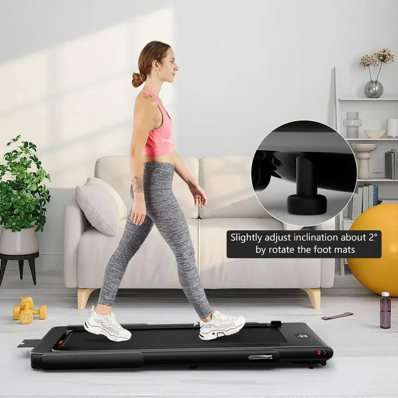 2.25HP 2 in 1 Folding Treadmill with APP Speaker Remote Control-Black
2.25HP 2 in 1 Folding Treadmill with APP Speaker Remote Control-Black