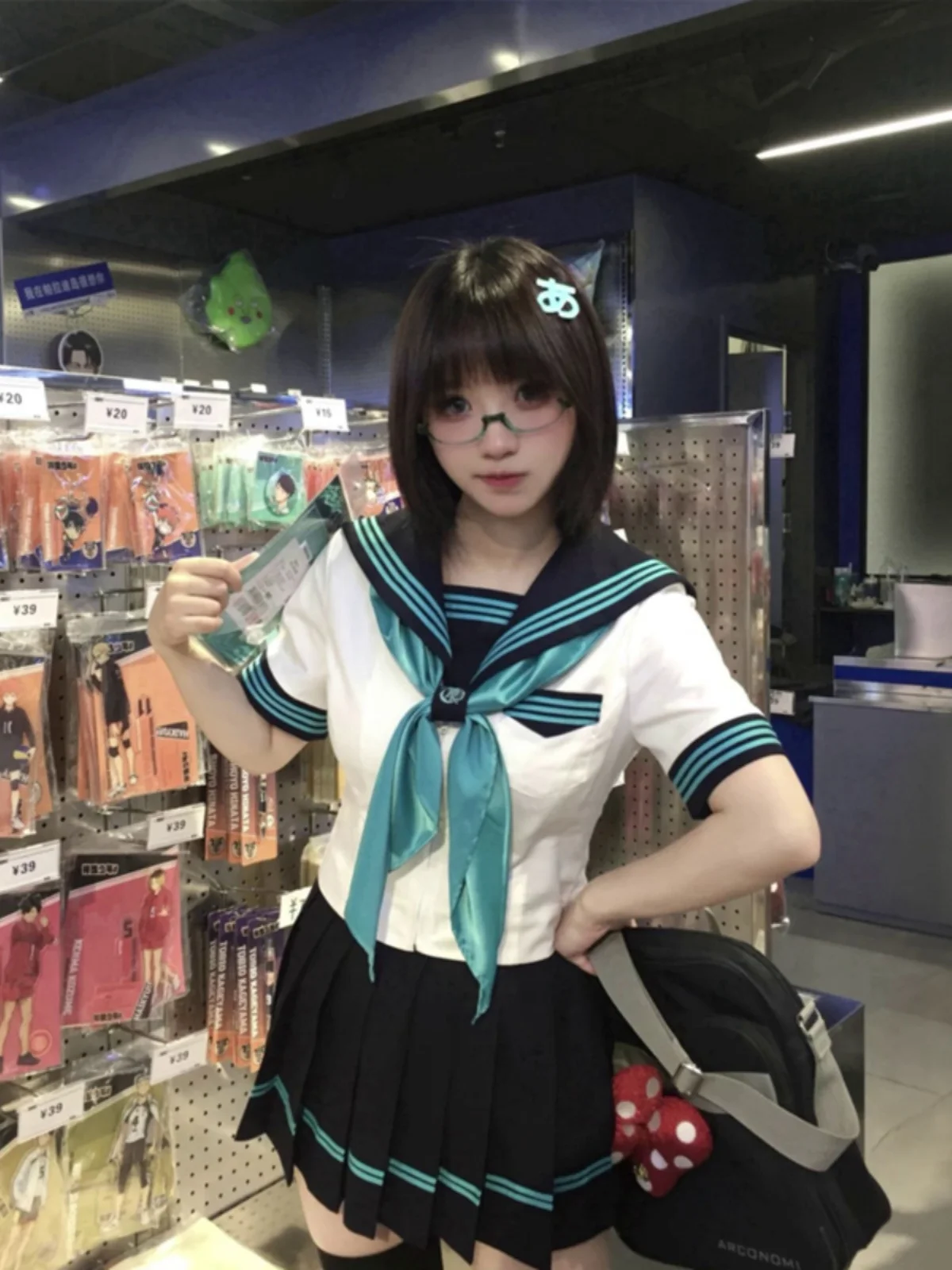 Original Summer Uniform Set Short Sleeve Sailor Suit Women's Style Bell Blue Collar Spring Season Japanese Style School Uniform
Original Summer Uniform Set Short Sleeve Sailor Suit Women's Style Bell Blue Collar Spring Season Japanese Style School Uniform