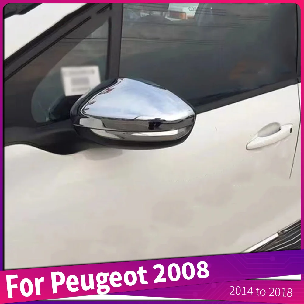 ABS Chromed Car Rear View Mirror Cover Farme Sticker For Peugeot 2008 2014 to 2018
ABS Chromed Car Rear View Mirror Cover Farme Sticker For Peugeot 2008 2014 to 2018