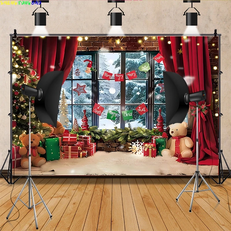 Merry Christmas Photography Backdrops Props Fireplace Pine Candy House Decoration Winter Wonderful New Year Background RD-15
Merry Christmas Photography Backdrops Props Fireplace Pine Candy House Decoration Winter Wonderful New Year Background RD-15