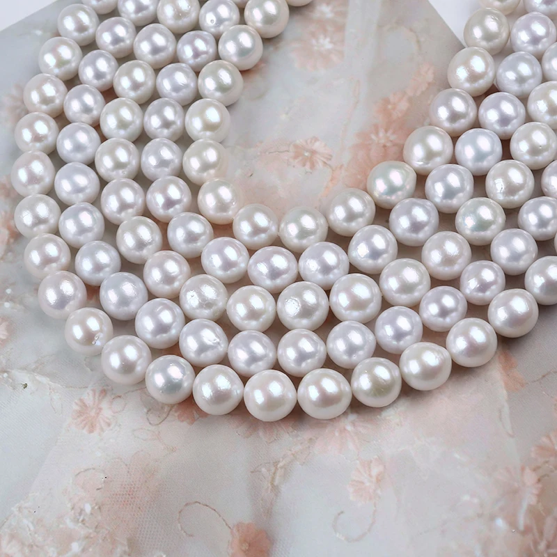 Natural White 10-13mm Edison Round Freshwater Pearl Beads Strand Wholesale For Fashion Jewelry Making
Natural White 10-13mm Edison Round Freshwater Pearl Beads Strand Wholesale For Fashion Jewelry Making