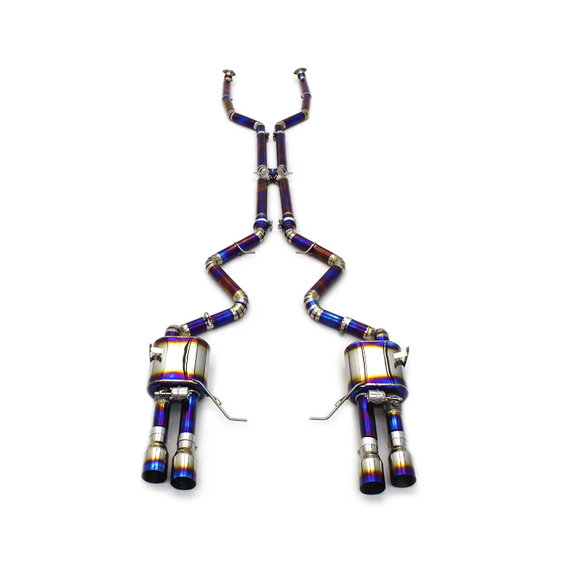 OEM Vacuum Valve Exhaust System For BMW M3 E90/E92/E93 4.0L 2007-2013 Titanium Catback Muffler Dual X Mid Pipes
OEM Vacuum Valve Exhaust System For BMW M3 E90/E92/E93 4.0L 2007-2013 Titanium Catback Muffler Dual X Mid Pipes