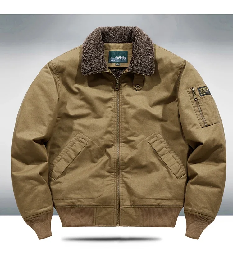 High Quality Male Cotton Casual Thick Warm Parkas Coats Autumn Winter Men Trendy Jackets Military Coats Multi-pocket Jackets
High Quality Male Cotton Casual Thick Warm Parkas Coats Autumn Winter Men Trendy Jackets Military Coats Multi-pocket Jackets