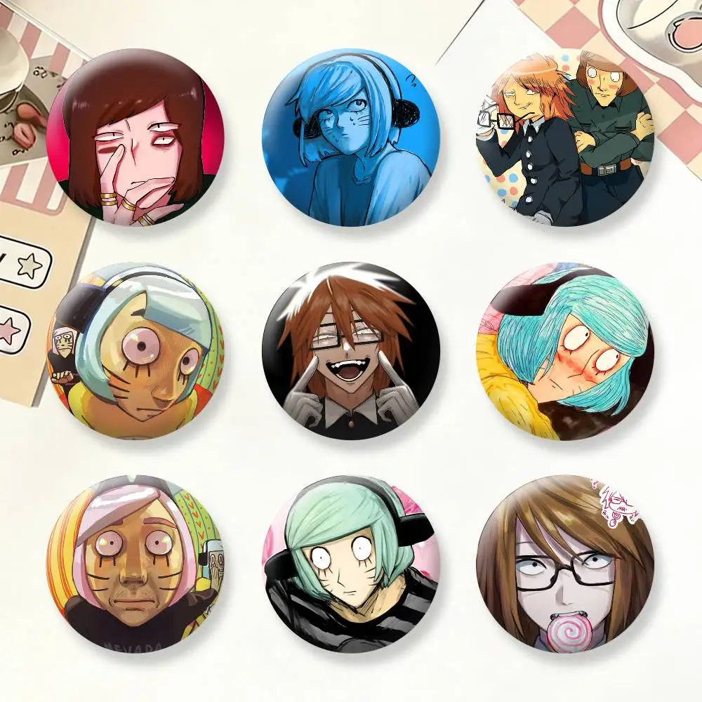 R-Rnfren Randal Luther Nyon Brooches Cartoon Badge Pins Backpack Hat Accessories Friend Gift
R-Rnfren Randal Luther Nyon Brooches Cartoon Badge Pins Backpack Hat Accessories Friend Gift