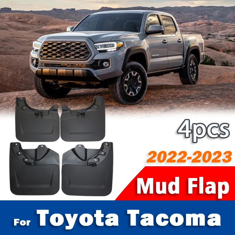 2022 2023 FOR FOR TOYOTA TACOMA Mudguard Mudflaps Fender Mud Flap Guards Splash Mudguards Car Accessories 4pcs
2022 2023 FOR FOR TOYOTA TACOMA Mudguard Mudflaps Fender Mud Flap Guards Splash Mudguards Car Accessories 4pcs