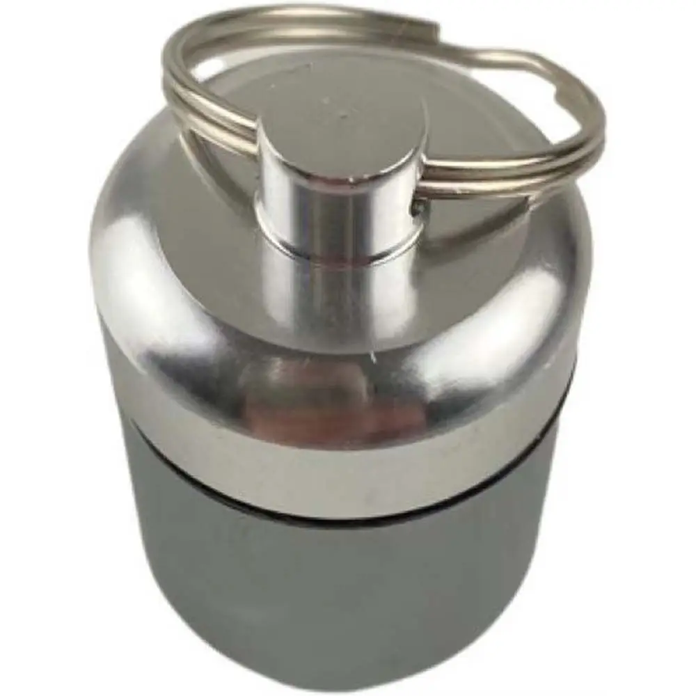 Travel Medicine Storage Bottles Dry Bottle EDC Keychain Emergency Waterproof Seal Tank Pill Cases First-Aid Canister Pill Box
Travel Medicine Storage Bottles Dry Bottle EDC Keychain Emergency Waterproof Seal Tank Pill Cases First-Aid Canister Pill Box