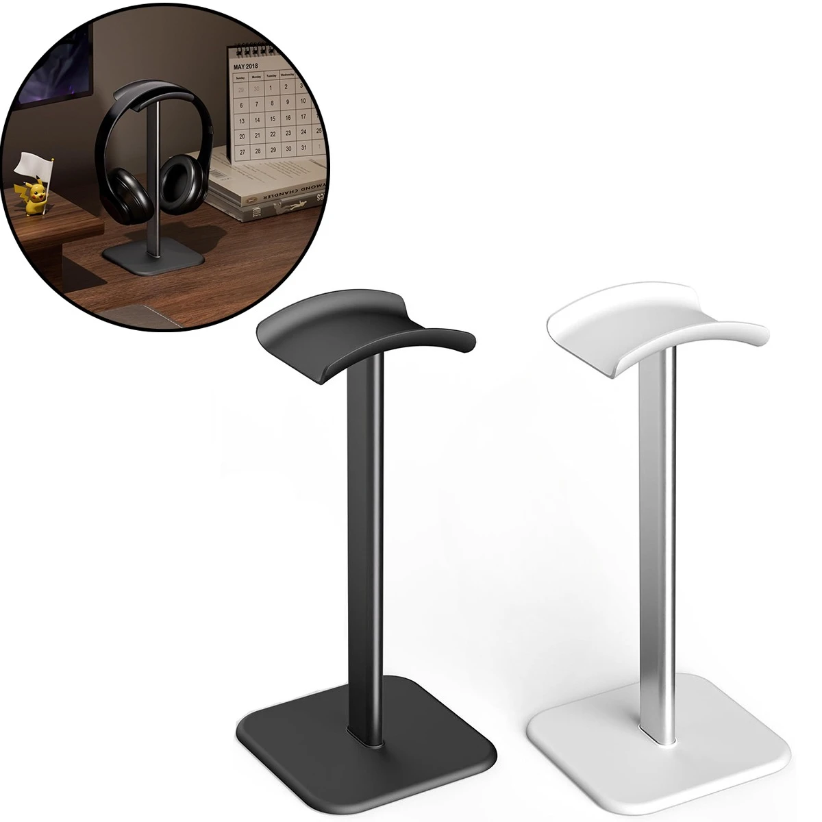 Headphone Stand – Soft-Touch Arm & Solid ABS Base, Universal Holder for All Gaming & Studio Headphones
Headphone Stand – Soft-Touch Arm & Solid ABS Base, Universal Holder for All Gaming & Studio Headphones