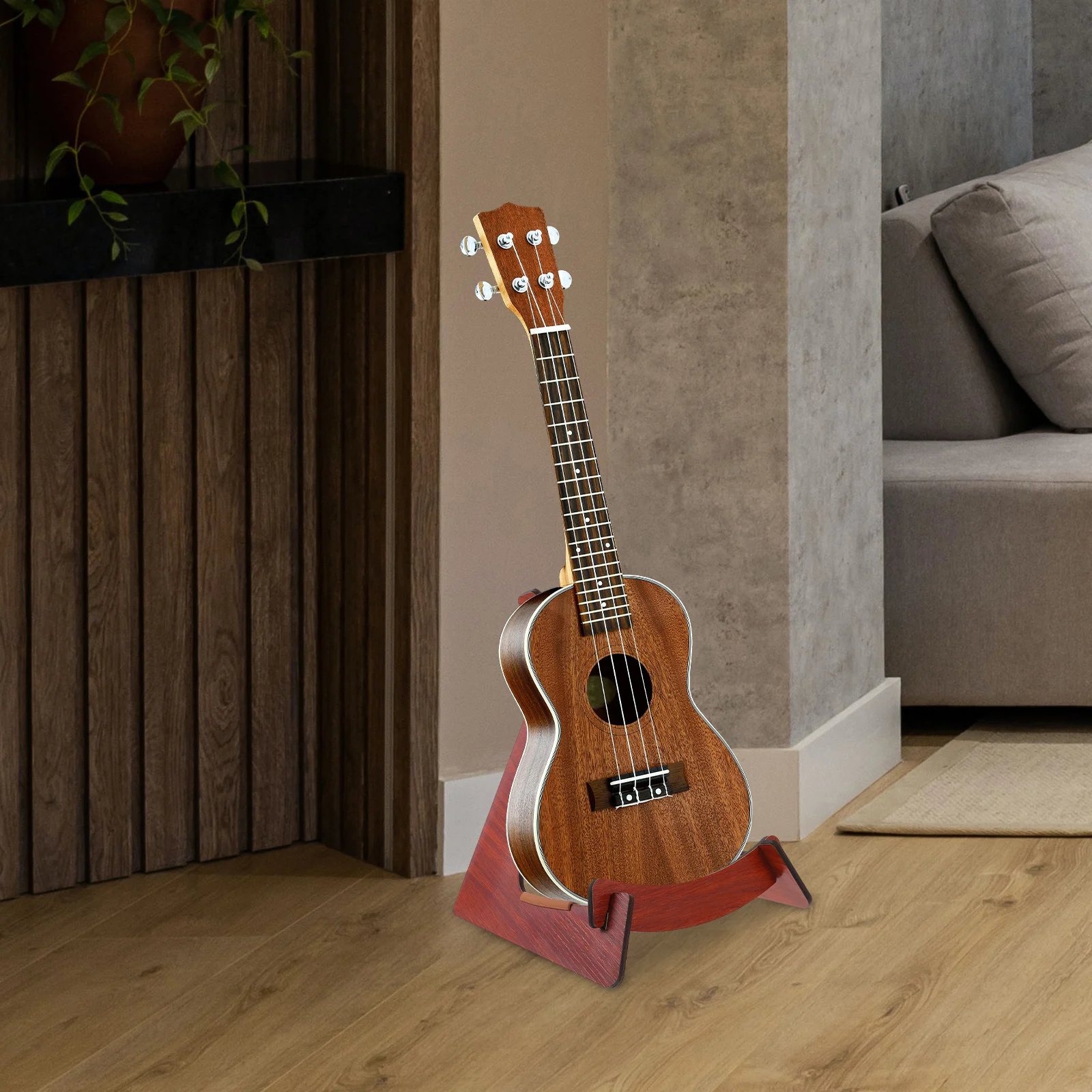 1pc Ukulele Holder Wood Sturdy Multi Instrument Guitar Bass Ukulele Violin Display Stand Violin Stand Display Organizer
1pc Ukulele Holder Wood Sturdy Multi Instrument Guitar Bass Ukulele Violin Display Stand Violin Stand Display Organizer
