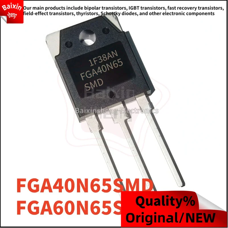10PCS FGA40N65SMD TO-3P FGA60N65SMD 40N65SMD 60N65SMD Welding machine inverter IGBT power transistor NEW high-quality
10PCS FGA40N65SMD TO-3P FGA60N65SMD 40N65SMD 60N65SMD Welding machine inverter IGBT power transistor NEW high-quality