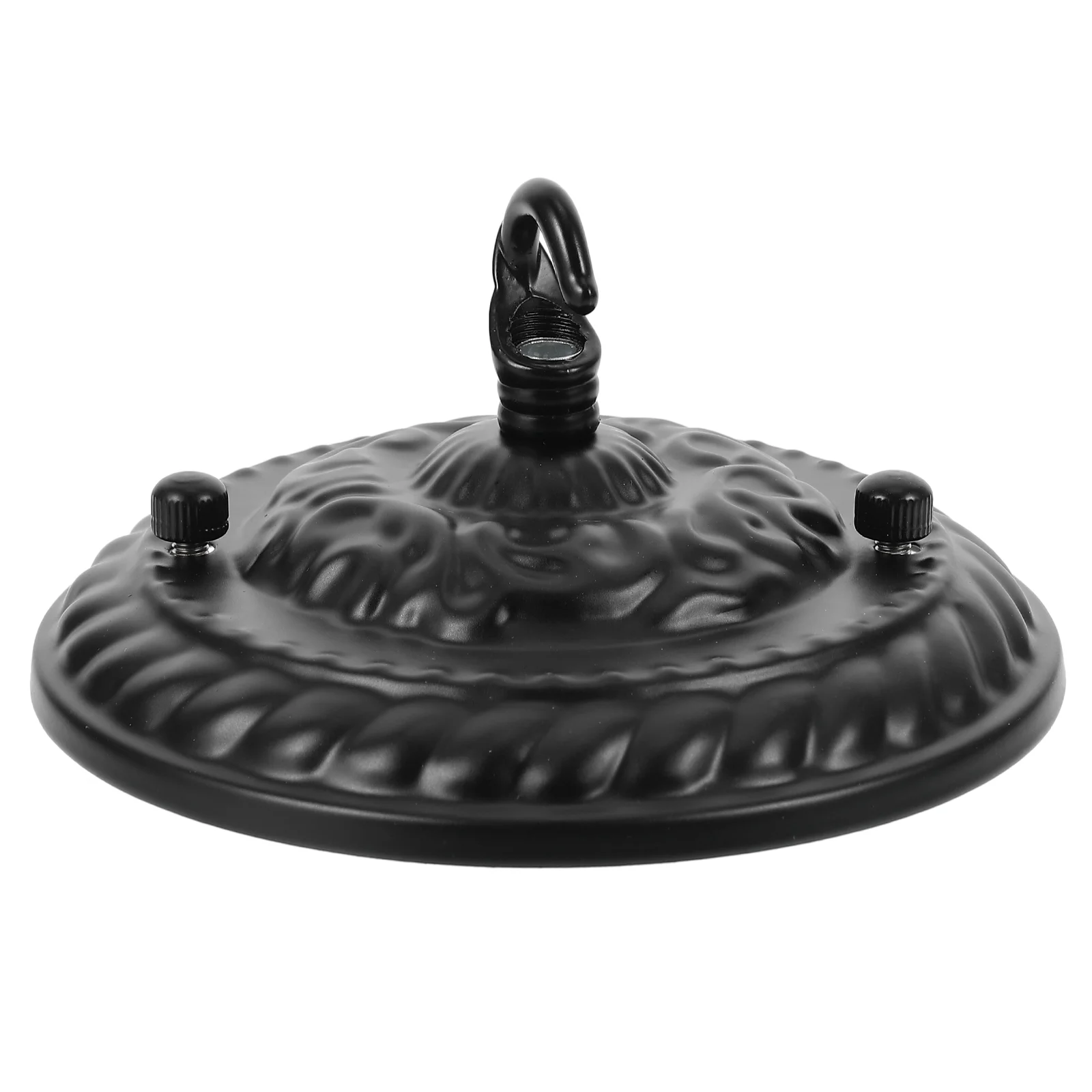 Retro Fixture Canopy Light Ceiling Chandelier Shade Hook Decor Pendant Base Plate with Black
Retro Fixture Canopy Light Ceiling Chandelier Shade Hook Decor Pendant Base Plate with Black