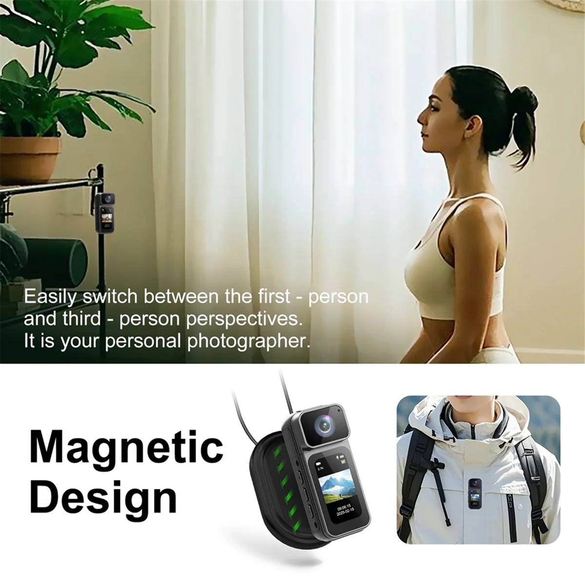 A59T 2,7K 1080P камера для большого пальца 180 ° Поворотная WIFI спортивная велосипедная камера 1,47-дюймовый IPS-экран цифровой видеорегистратор камера белого цвета
A59T 2,7K 1080P камера для большого пальца 180 ° Поворотная WIFI спортивная велосипедная камера 1,47-дюймовый IPS-экран цифровой видеорегистратор камера белого цвета