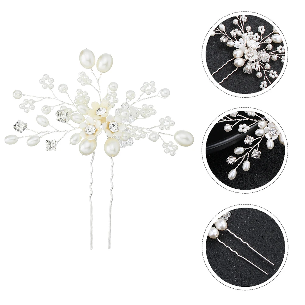 Bow Tie Pearl Rhinestone Hairpin Bride Bridal Accessories for Women Wedding Alloy 
Bow Tie Pearl Rhinestone Hairpin Bride Bridal Accessories for Women Wedding Alloy