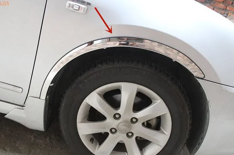 For Nissan TEANA 2013-2015 High-quality stainless steel Wheel eyebrow Decorative strip Anti-scratch protection Car styling
For Nissan TEANA 2013-2015 High-quality stainless steel Wheel eyebrow Decorative strip Anti-scratch protection Car styling