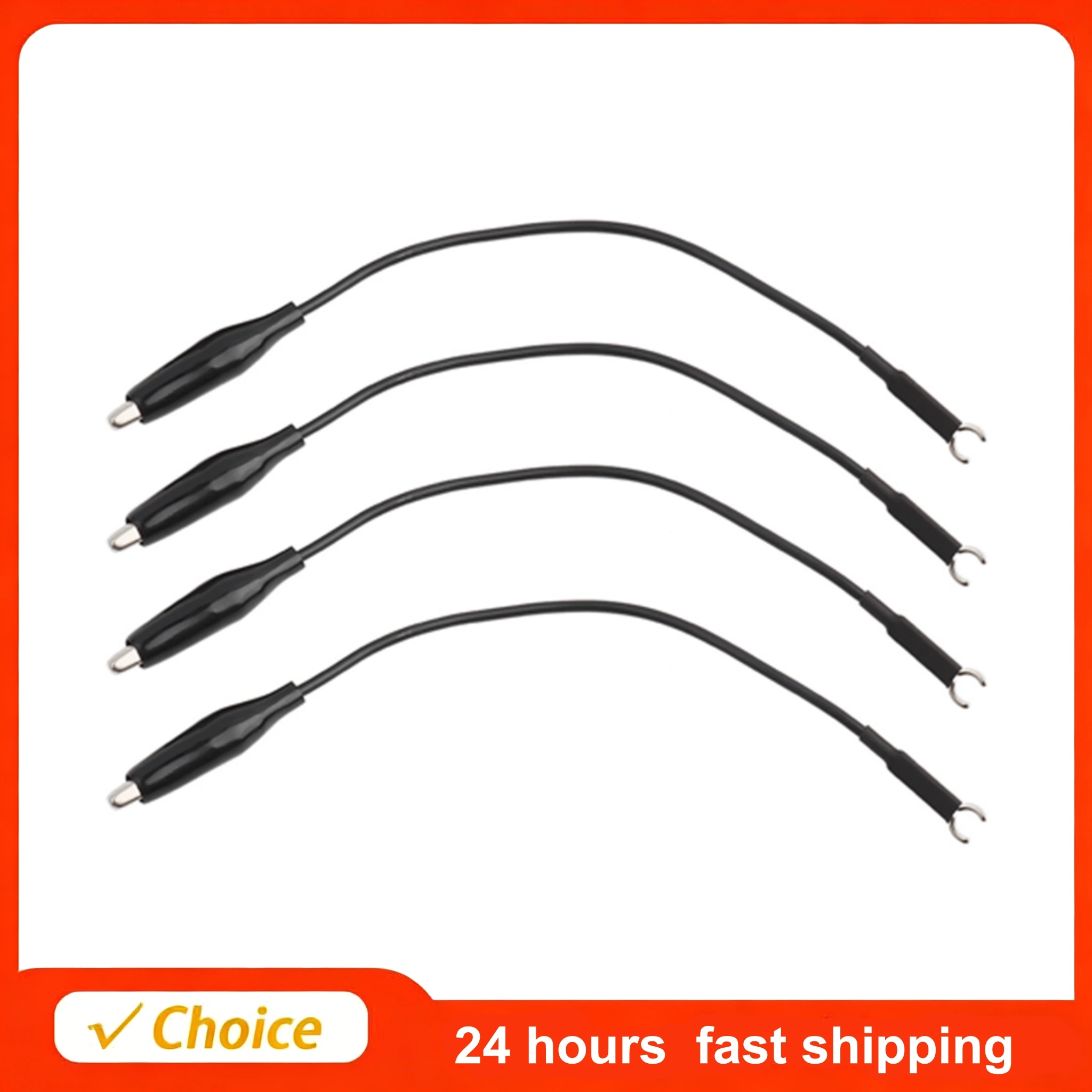 4Pcs Oscilloscope Probe Ground Wire with Clip for Instrument Oscilloscope Probe Cable Oscilloscope Probe Ground Lead Accessories
4Pcs Oscilloscope Probe Ground Wire with Clip for Instrument Oscilloscope Probe Cable Oscilloscope Probe Ground Lead Accessories