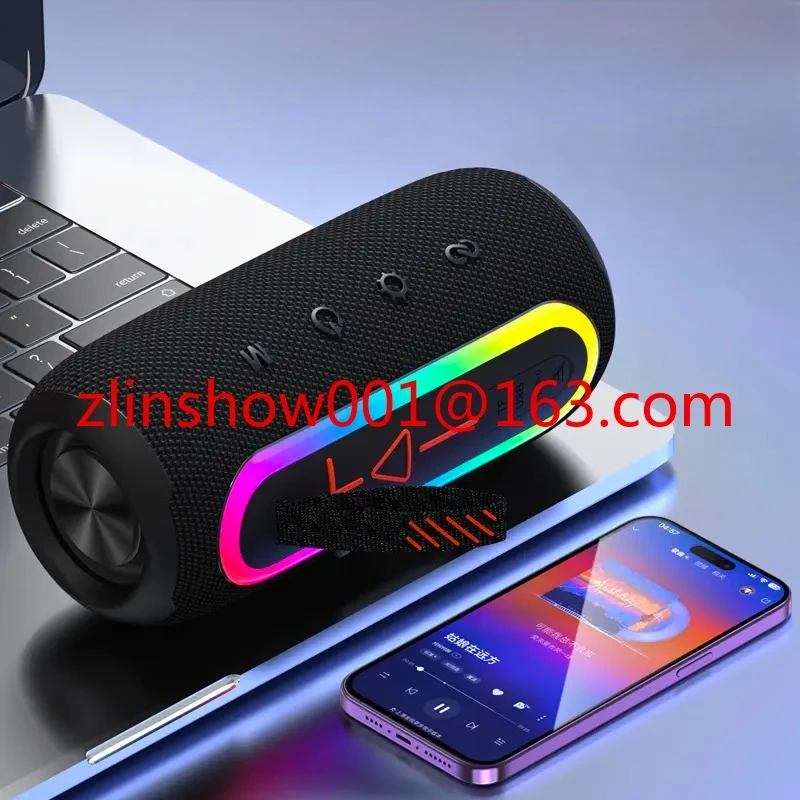 Портативный беспроводной динамик Blue Tooth 5.3, RGB светодиодное освещение, USB AUX, многофункциональное FM-радио, чистый звук, наружное использование
Портативный беспроводной динамик Blue Tooth 5.3, RGB светодиодное освещение, USB AUX, многофункциональное FM-радио, чистый звук, наружное использование
