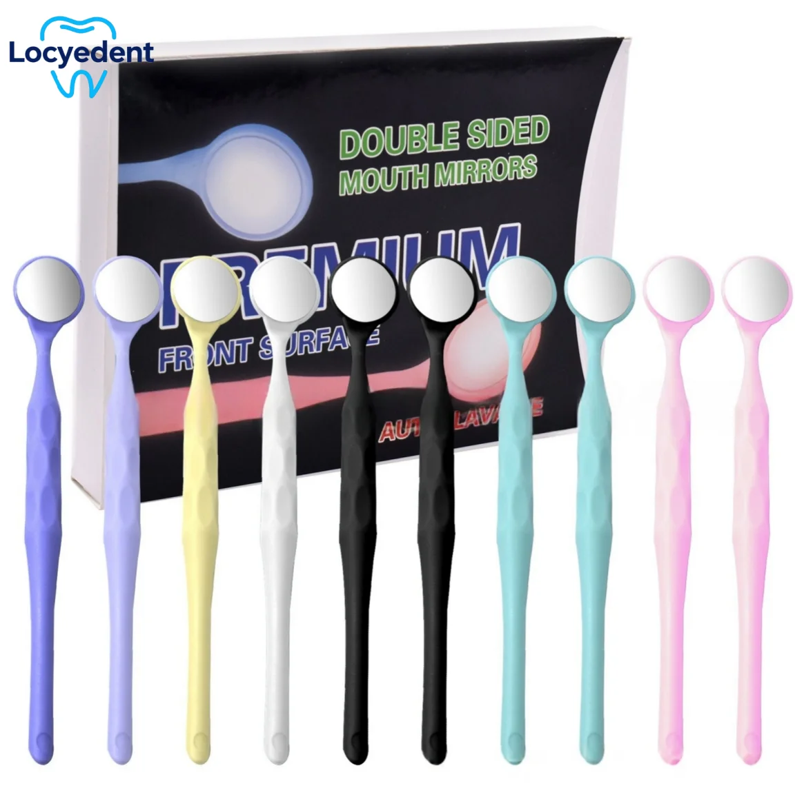 Dental Mouth Mirrors Autoclavable Premium Front Surface Exam Reflector Oral Mirror Dentistry Instrument Double/Single sided
Dental Mouth Mirrors Autoclavable Premium Front Surface Exam Reflector Oral Mirror Dentistry Instrument Double/Single sided