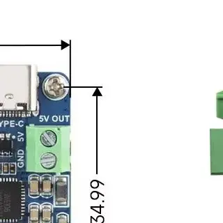 Power Module for 6V to 24V Photovoltaic Panels 5V 3A Output USB-C Input Overvoltage and Short-Circuit Protection
Power Module for 6V to 24V Photovoltaic Panels 5V 3A Output USB-C Input Overvoltage and Short-Circuit Protection