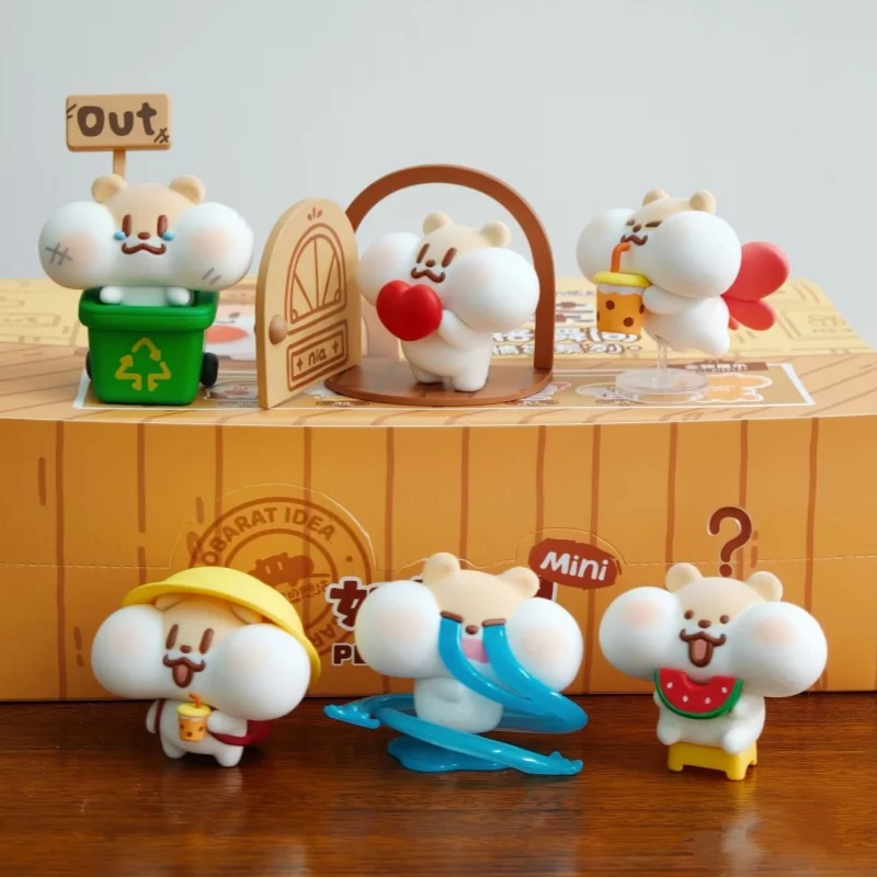 Plzdot Blind Box New Bobarat Genuine Milk Tea Mouse Frozen Moment Series Mystery Box Cute Mini Desktop Ornaments Surprise Gifts
Plzdot Blind Box New Bobarat Genuine Milk Tea Mouse Frozen Moment Series Mystery Box Cute Mini Desktop Ornaments Surprise Gifts