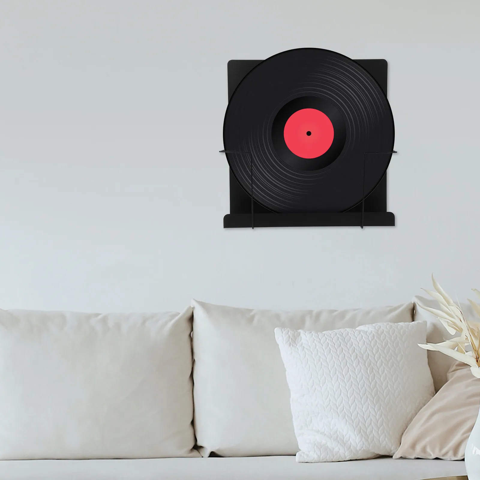 Metal Wall Mounted Record Storage Rack Minimalist Design Heavy Duty Steel Vinyl Holder Organizer for Bedroom Living Room Decor
Metal Wall Mounted Record Storage Rack Minimalist Design Heavy Duty Steel Vinyl Holder Organizer for Bedroom Living Room Decor