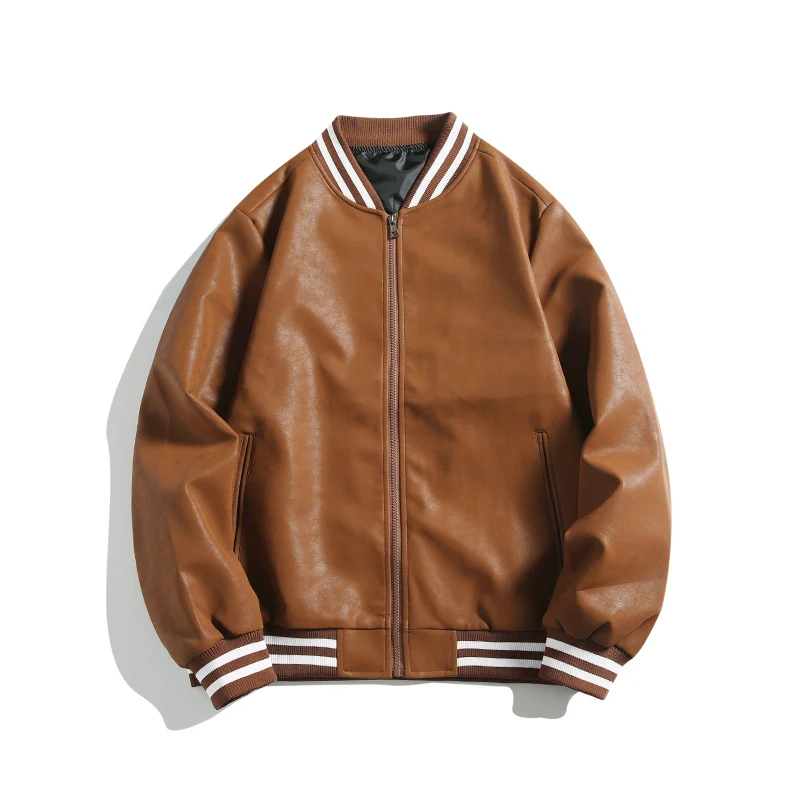 Casual Leather Jacket Men Leather Motorcycle Jacket Short Windproof Jacket Men Winter Jacket Men Baseball Fashion Coat Autumn
Casual Leather Jacket Men Leather Motorcycle Jacket Short Windproof Jacket Men Winter Jacket Men Baseball Fashion Coat Autumn
