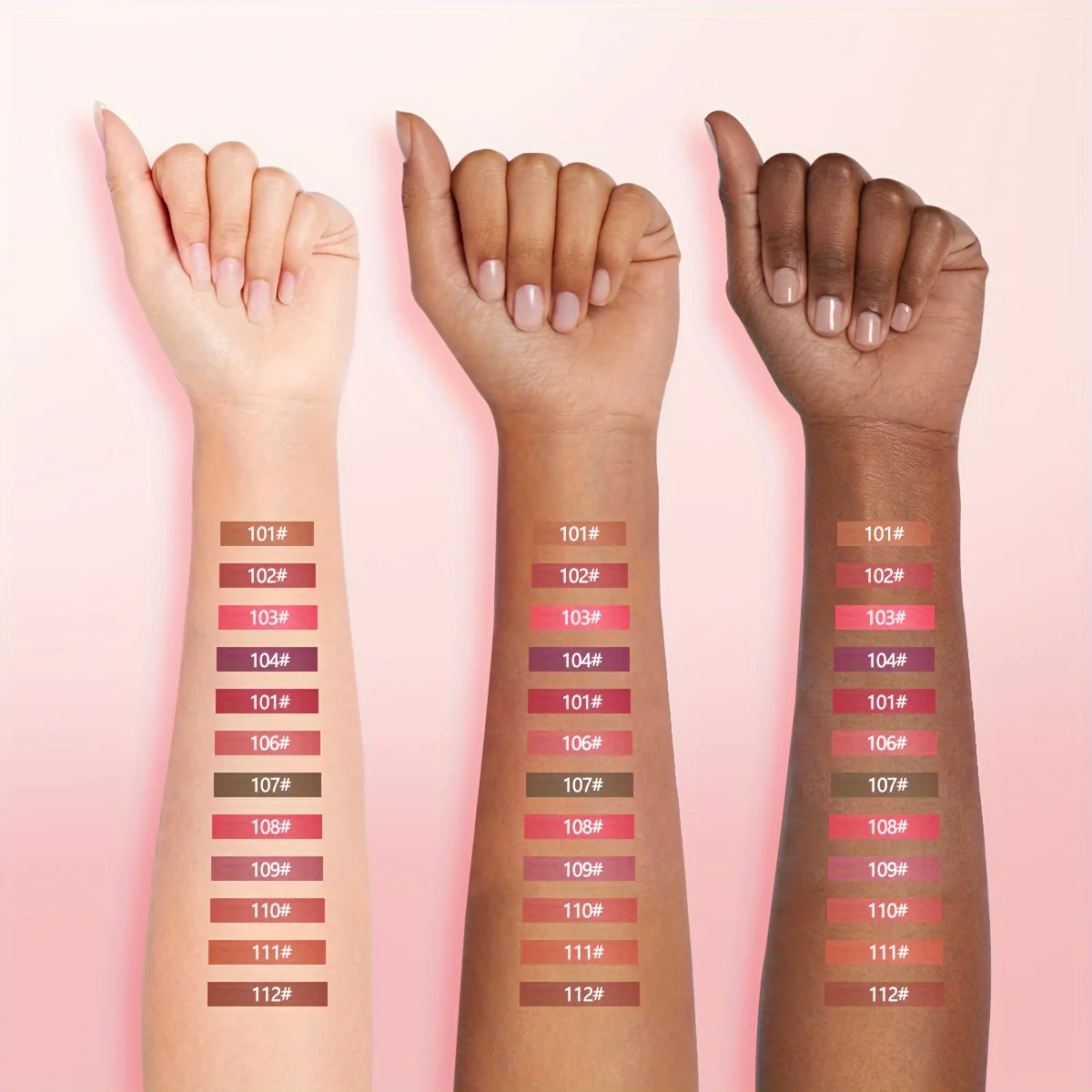 12 Colors/box Matte Lip Liner Pencil Set Waterproof Long Lasting Nude Red Lip Contour Pencil Sexy Rose Pink Lipstick Tint Makeup