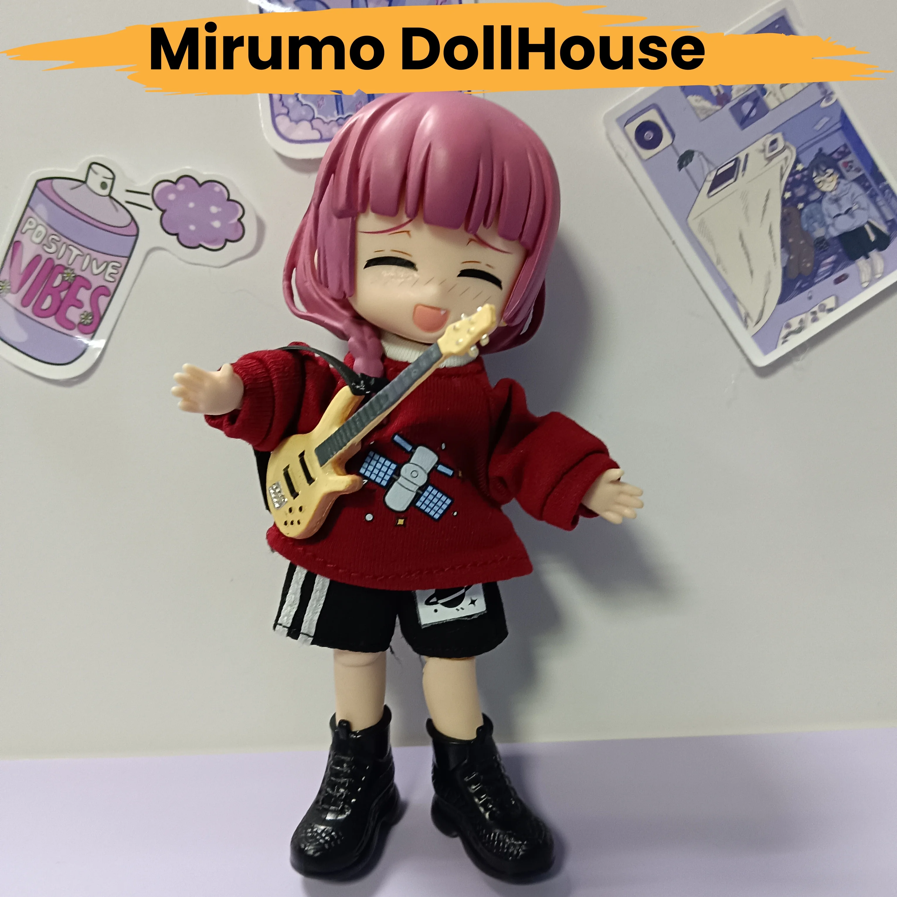 Ob11 1/12 BOCCHI THE ROCK! Anime Hiroi Kikuri BJD Model Doll Commoner Action Figure Toy Decoration 14cm Collection
Ob11 1/12 BOCCHI THE ROCK! Anime Hiroi Kikuri BJD Model Doll Commoner Action Figure Toy Decoration 14cm Collection