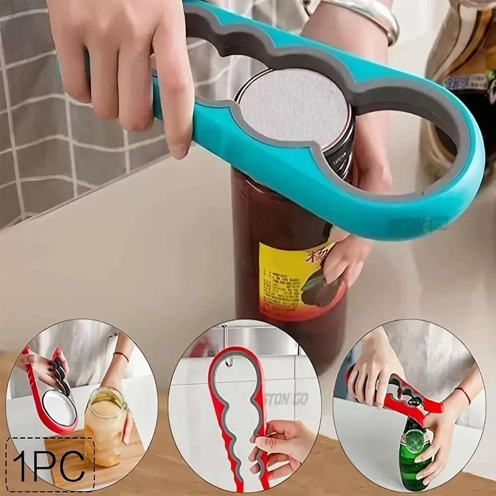 Can Opener Multi Functional Four In One Beverage Bottle Opener Cap Twister Four Position Can Opener Anti Slip Cap Twister
Can Opener Multi Functional Four In One Beverage Bottle Opener Cap Twister Four Position Can Opener Anti Slip Cap Twister