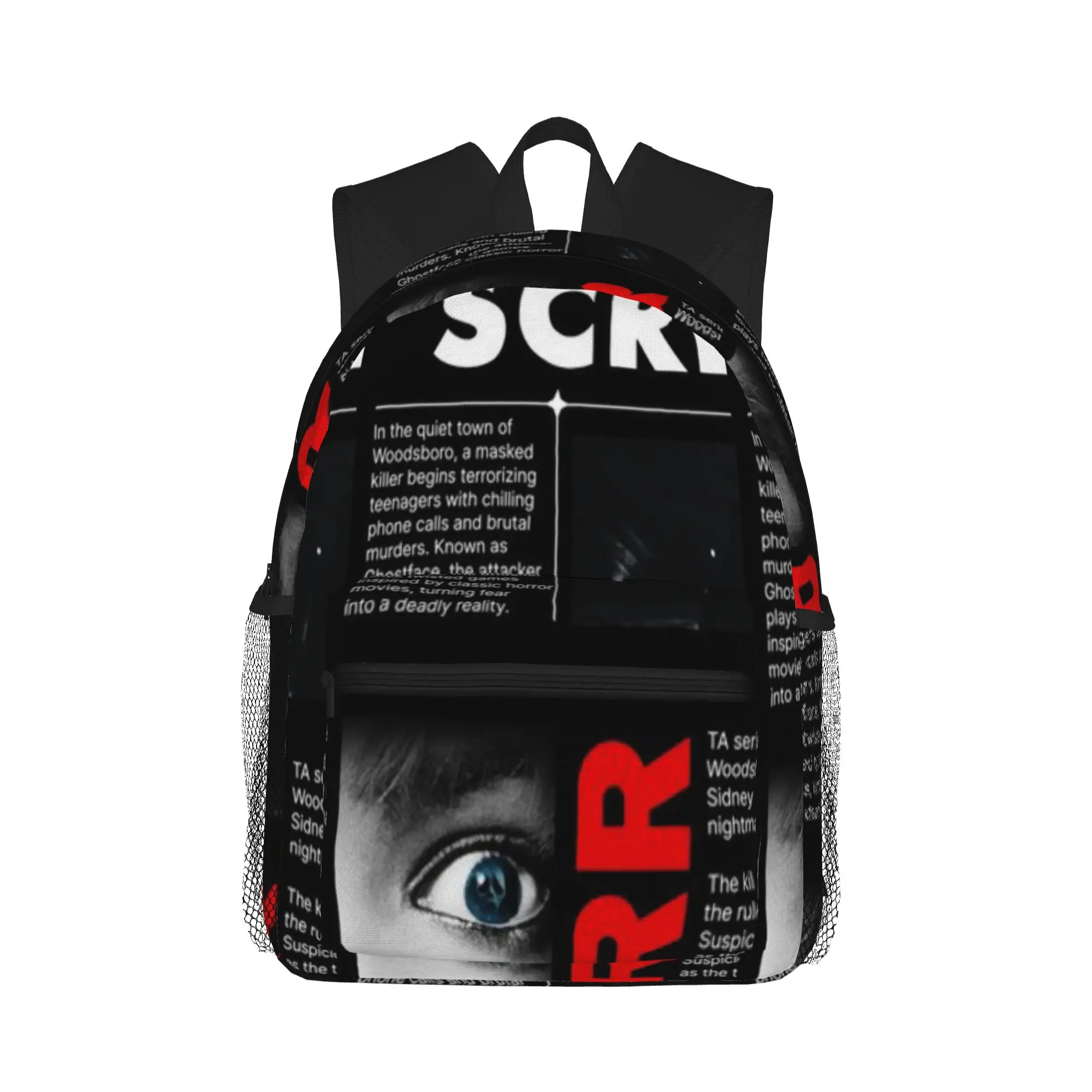 Ghostface Horror Poster Inspired by Scream Movies Casual Backpack for Students and Adults Backpacks for women
Ghostface Horror Poster Inspired by Scream Movies Casual Backpack for Students and Adults Backpacks for women