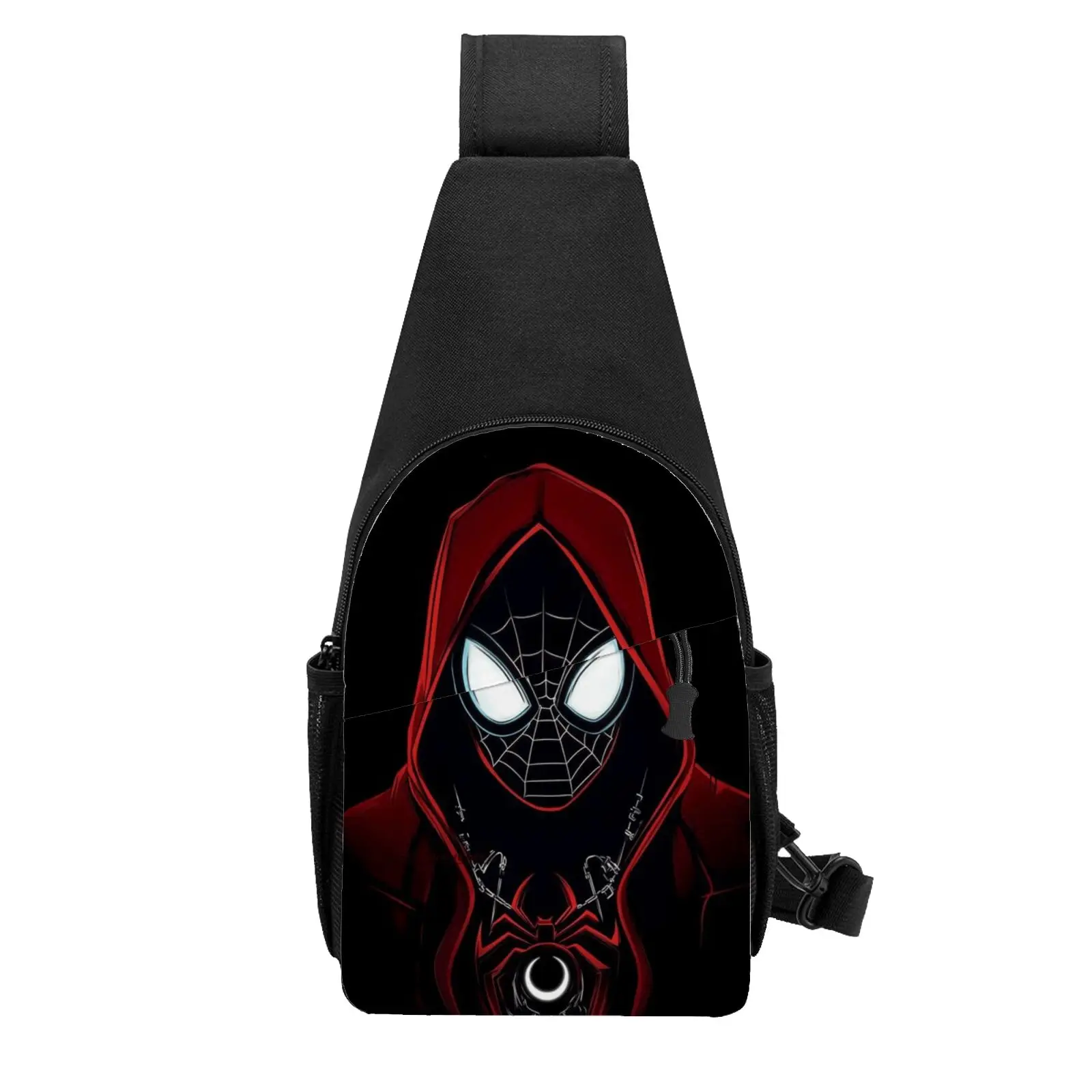 1pc Marvel Spider-Man Miles Morales Hoodie Chest Sling Bag Adjustable Strap
1pc Marvel Spider-Man Miles Morales Hoodie Chest Sling Bag Adjustable Strap