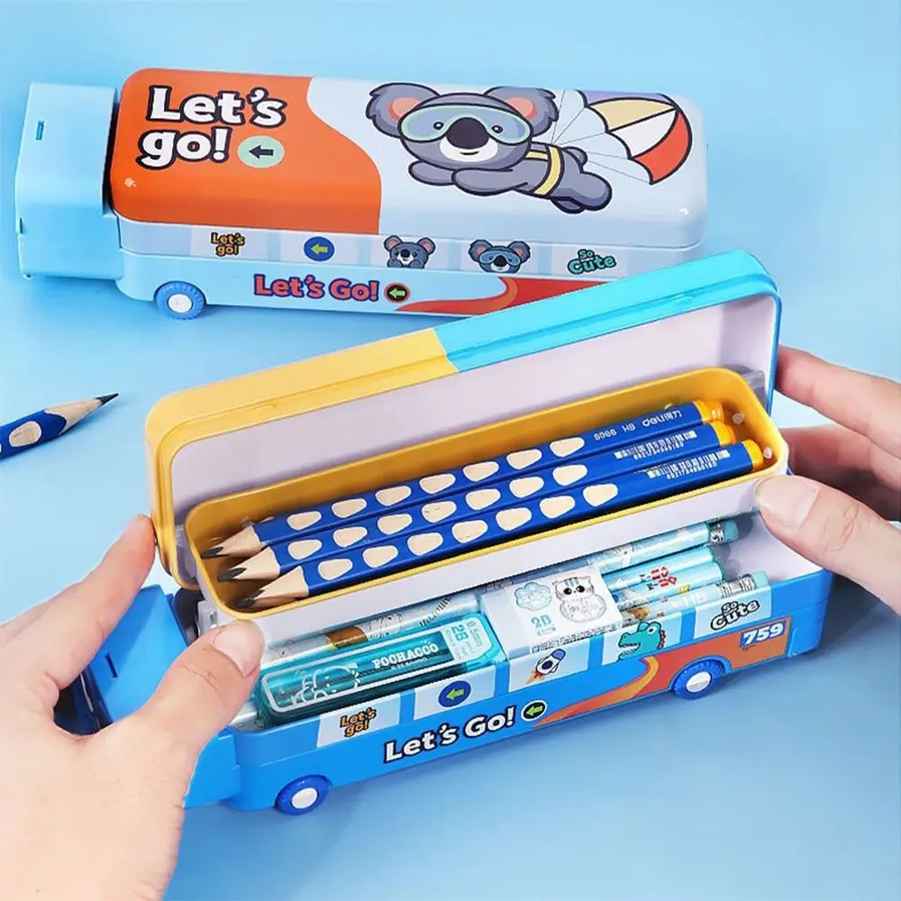 High Quality Metal Pencil Case Three-layers Multi-functional Stationery Box Car Shape Stationery Organizer Large Capacity Gift
High Quality Metal Pencil Case Three-layers Multi-functional Stationery Box Car Shape Stationery Organizer Large Capacity Gift