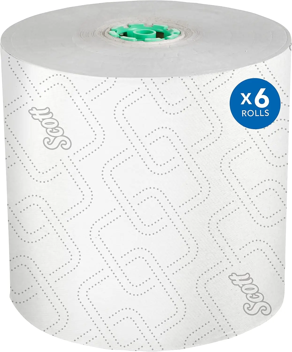 High-Capacity Hard Roll Paper Towels, Bulk 25700, Hardwound with Absorbency Pockets, White, 6 Rolls per Case
High-Capacity Hard Roll Paper Towels, Bulk 25700, Hardwound with Absorbency Pockets, White, 6 Rolls per Case