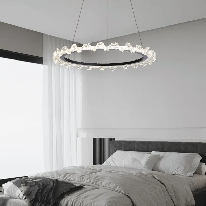 Modern Luxury Home Decor Crystal Ring Pendant Light for Bedroom Living Room Pendant Lamp Indoor Lighting Hanging Luminaires
Modern Luxury Home Decor Crystal Ring Pendant Light for Bedroom Living Room Pendant Lamp Indoor Lighting Hanging Luminaires