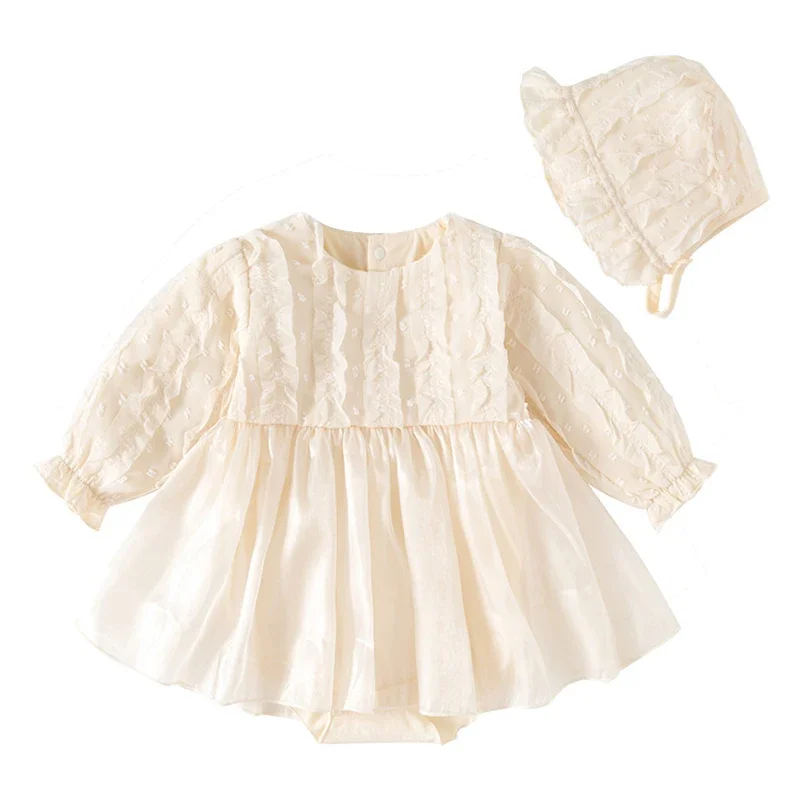 Новинка 2023 года, осенний комбинезон для маленьких девочек + шапка, хлопковый однотонный комбинезон с длинными рукавами для маленьких девочек, одежда для малышей 0-24 месяцев
Новинка 2023 года, осенний комбинезон для маленьких девочек + шапка, хлопковый однотонный комбинезон с длинными рукавами для маленьких девочек, одежда для малышей 0-24 месяцев